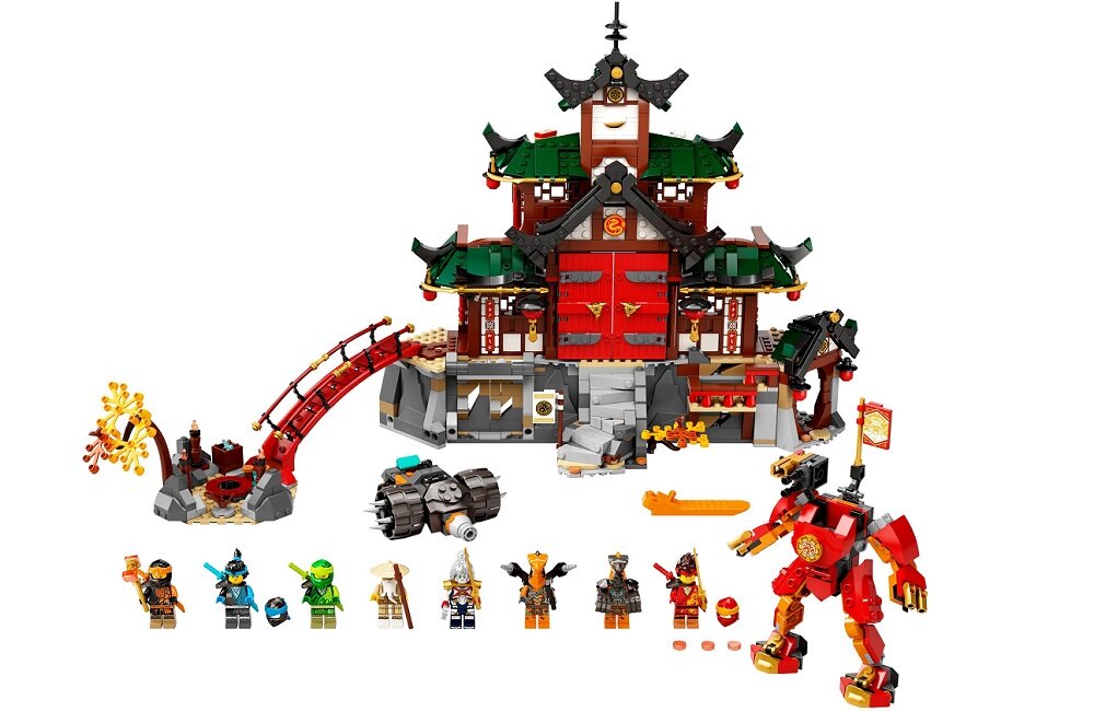 LEGO Ninjago Dojo ninja w świątyni 71767 Zestaw z dojo ninja 