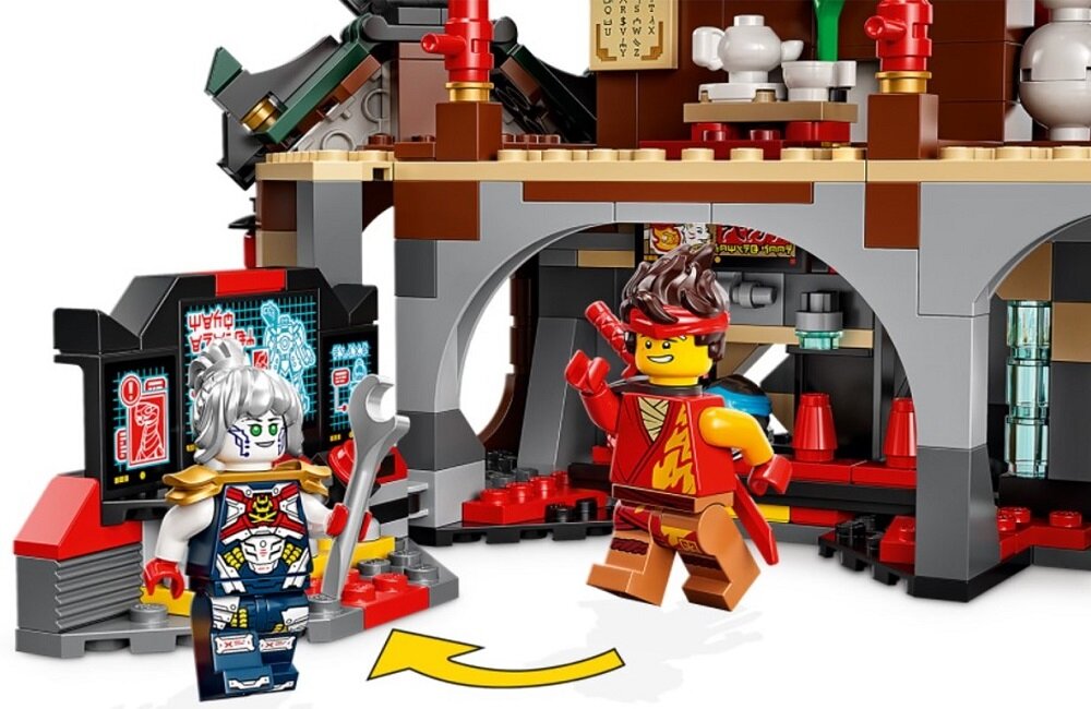LEGO Ninjago Dojo ninja w świątyni 71767 Pomoc w rozwoju życiowych umiejętności