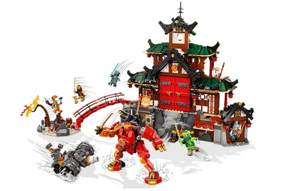 LEGO Ninjago Dojo ninja w świątyni 71767 Wysoka jakość i bezpieczeństwo