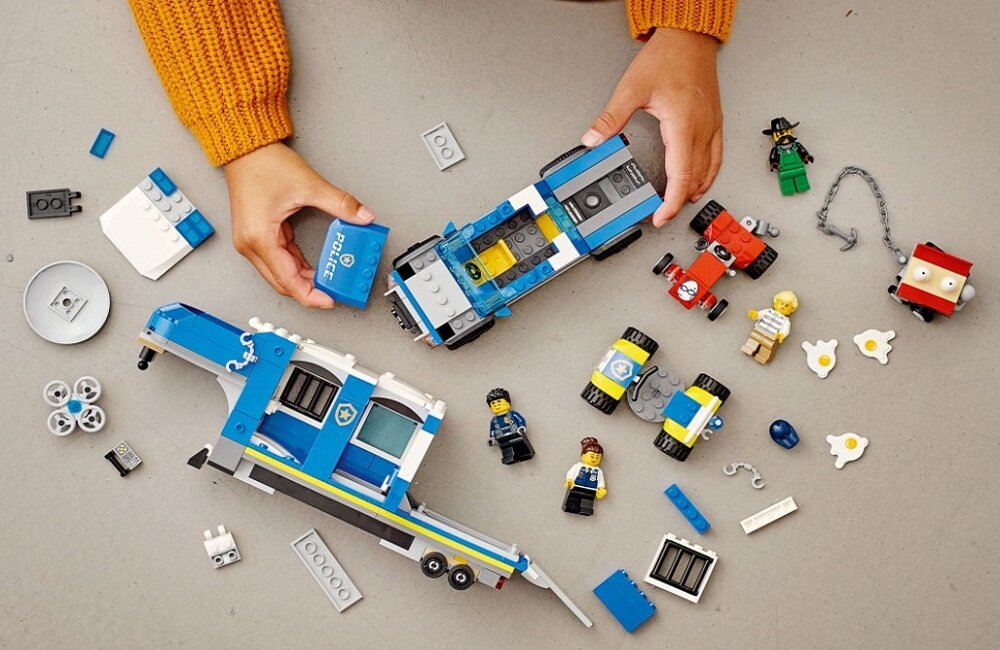 LEGO City Mobilne centrum dowodzenia policji 60315 Inspirujący świat LEGO City