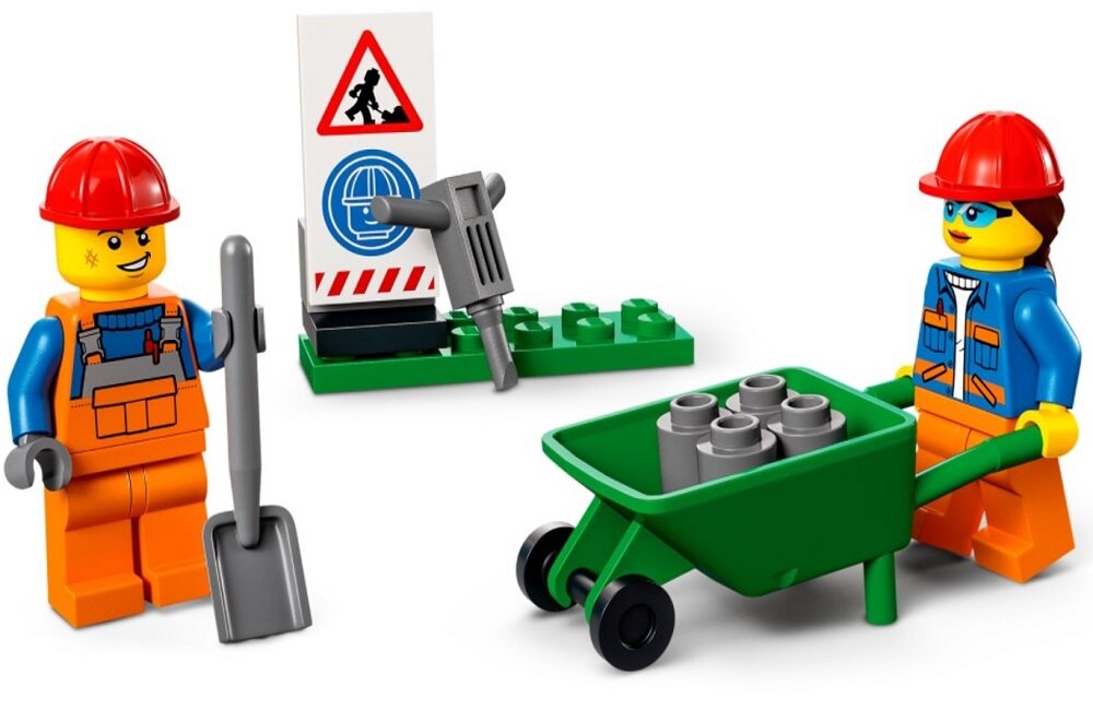 LEGO City Ciężarówka z betoniarką 60325 Pomoc w rozwoju życiowych umiejętności
