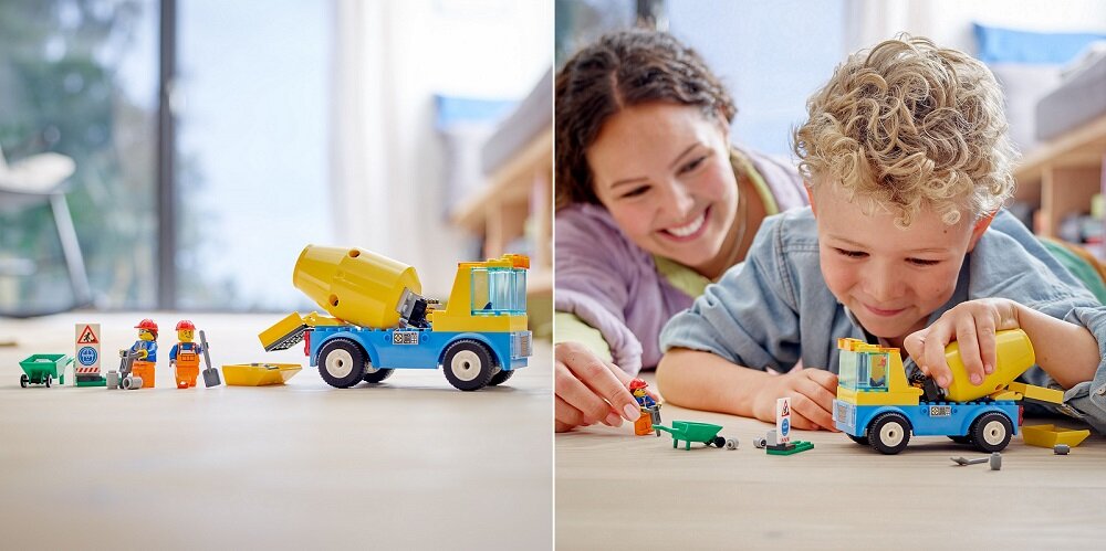 LEGO City Ciężarówka z betoniarką 60325 Wysoka jakość i bezpieczeństwo