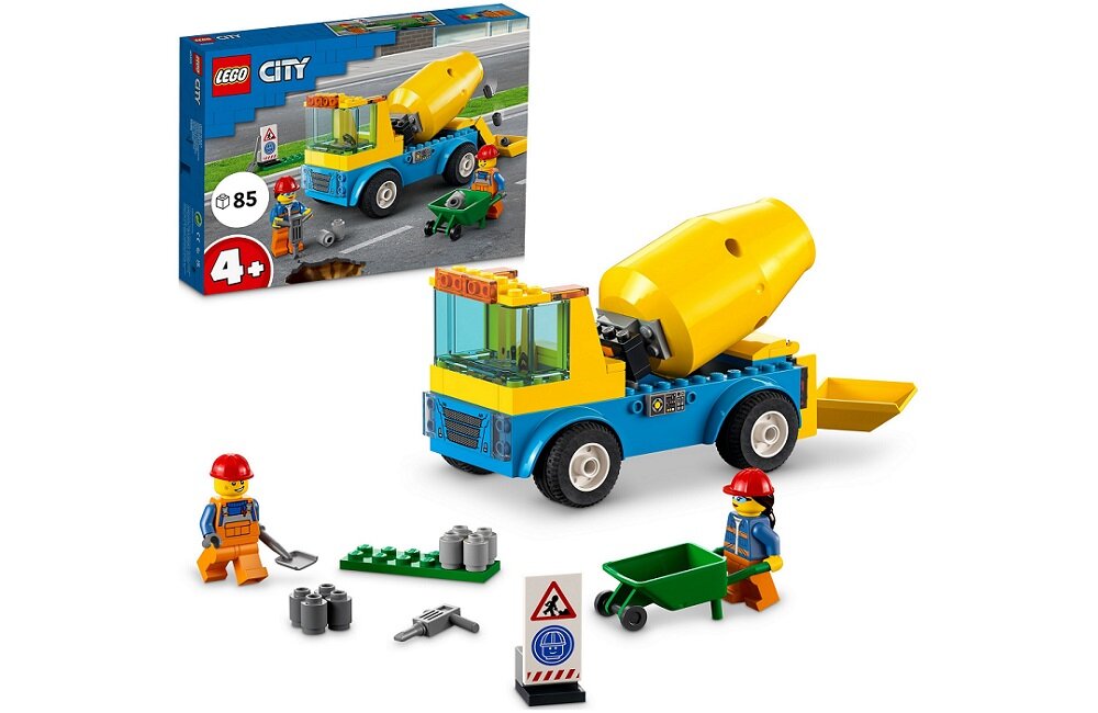 LEGO City Ciężarówka z betoniarką 60325 Od lat dla Was