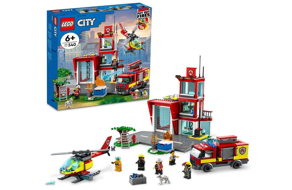 LEGO City Remiza strażacka 60320 Bezpieczny transport 