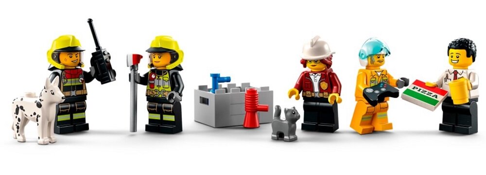 LEGO City Remiza strażacka 60320 Kreatywna zabawa