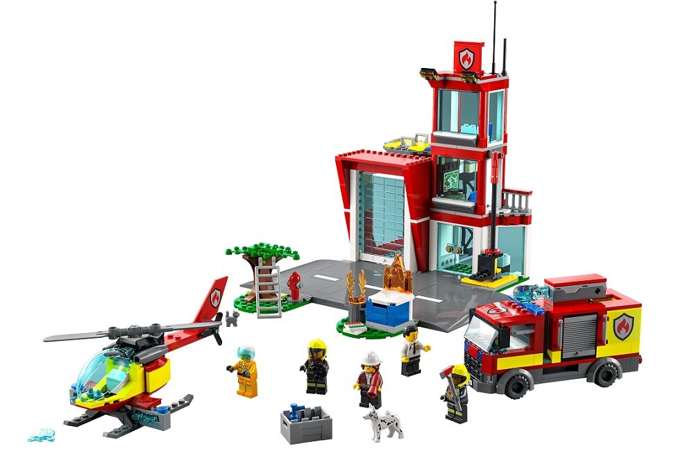 LEGO City Remiza strażacka 60320 Wspaniały świat LEGO City