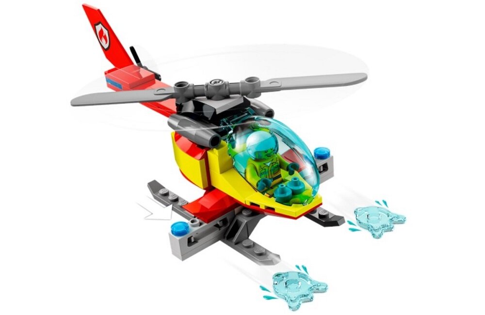 LEGO City Remiza strażacka 60320 Fajne funkcje do zabawy