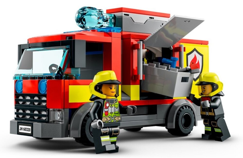 LEGO City Remiza strażacka 60320 Wysoka jakość i bezpieczeństwo