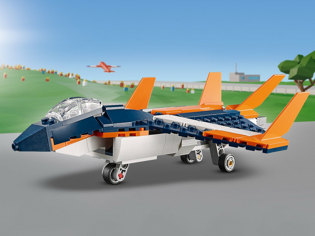 LEGO Creator Odrzutowiec naddzwiękowy 311264 instrukcje