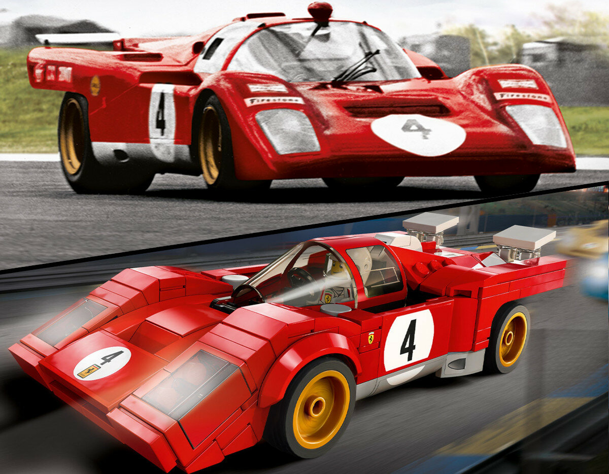 LEGO Speed Champions 1970 Ferrari 512 M 76906 wyglad