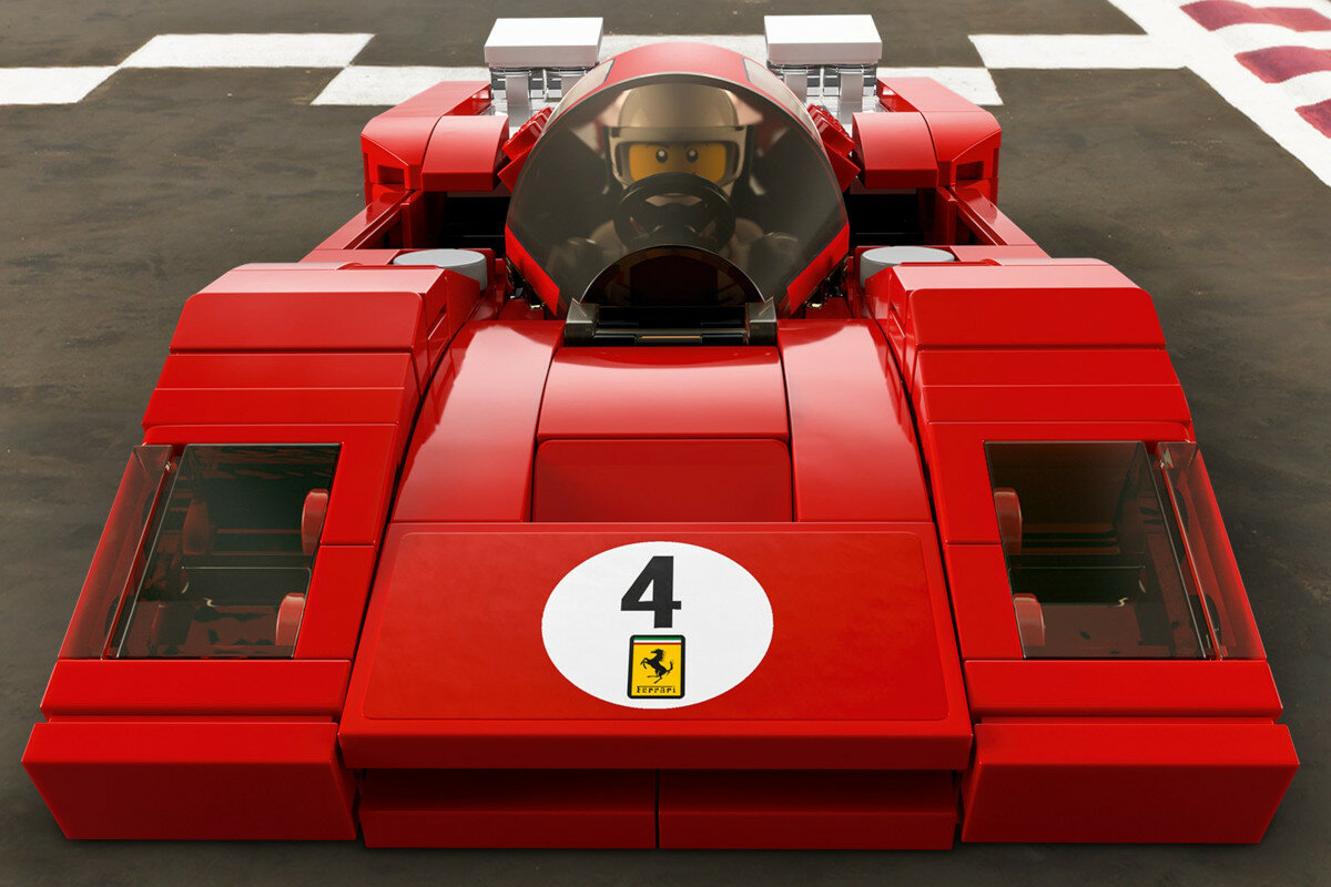 LEGO Speed Champions 1970 Ferrari 512 M 76906 model szczegoly