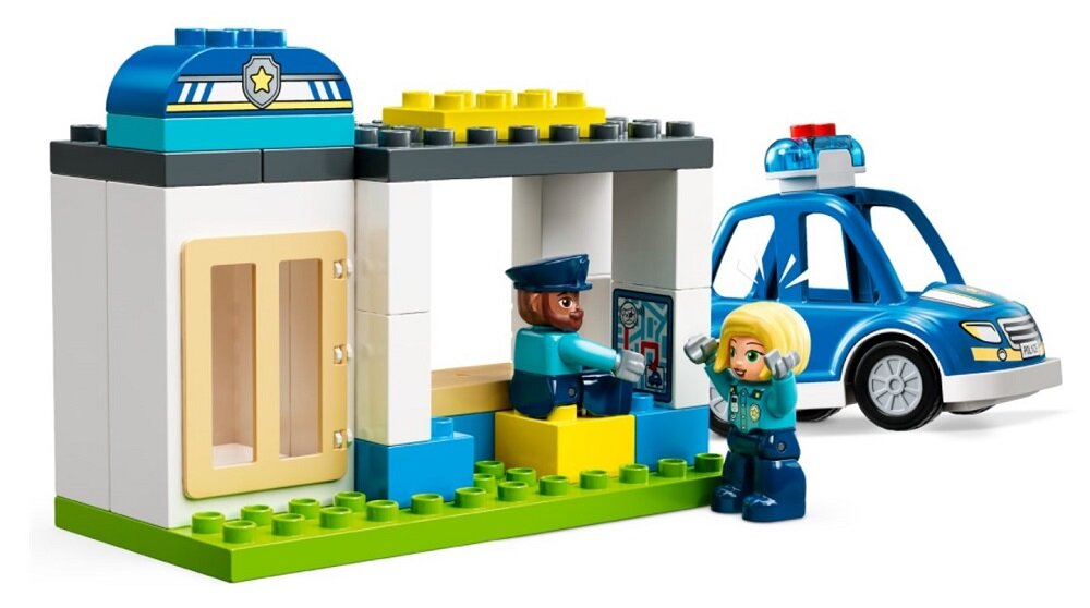 LEGO Duplo Posterunek policji i helikopter 10959 Wysoka jakość i bezpieczeństwo