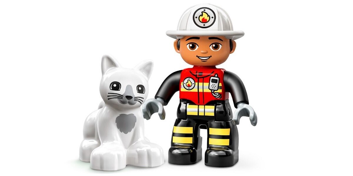 LEGO Duplo Wóz strażacki 10969 Realistyczne detale