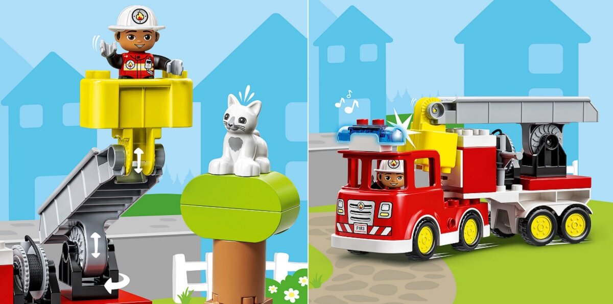 LEGO Duplo Wóz strażacki 10969 Czas na ratunek
