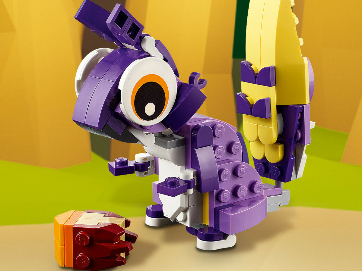 LEGO Creator Fantastyczne leśne stworzenia 31125 ruchome modele