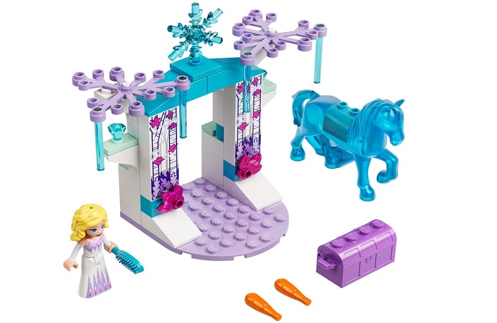 LEGO Disney Elza i lodowa stajnia Nokka 43209 Opieka nad konikiem