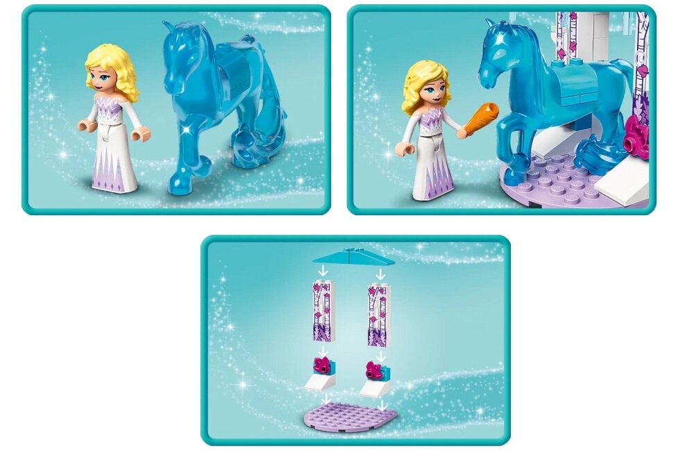 LEGO Disney Elza i lodowa stajnia Nokka 43209 Zabawa napędzana wyobraźnią