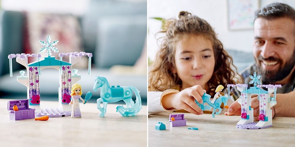 LEGO Disney Elza i lodowa stajnia Nokka 43209 
Pomoc w rozwoju życiowych umiejętności
