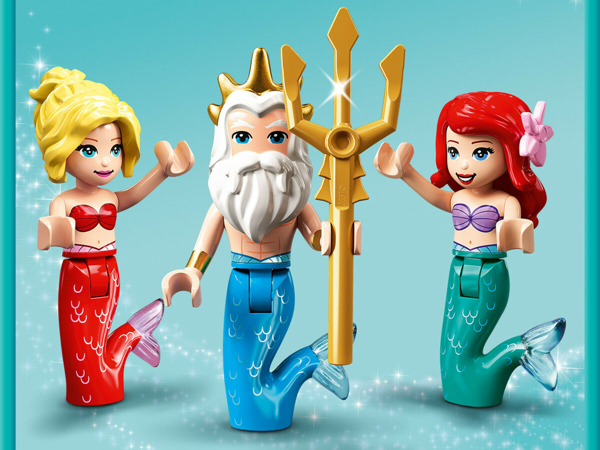 LEGO Disney Podwodny pałac Arielki 43207 wyglad