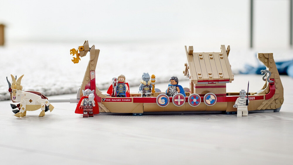 LEGO Marvel Kozia łódź - prezent
