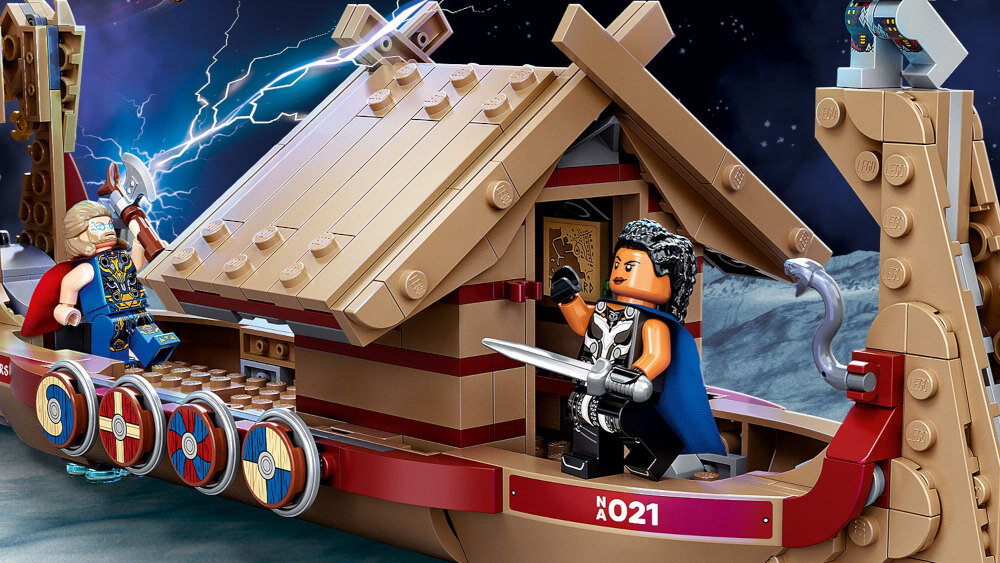 LEGO Marvel Kozia łódź  - zabawa