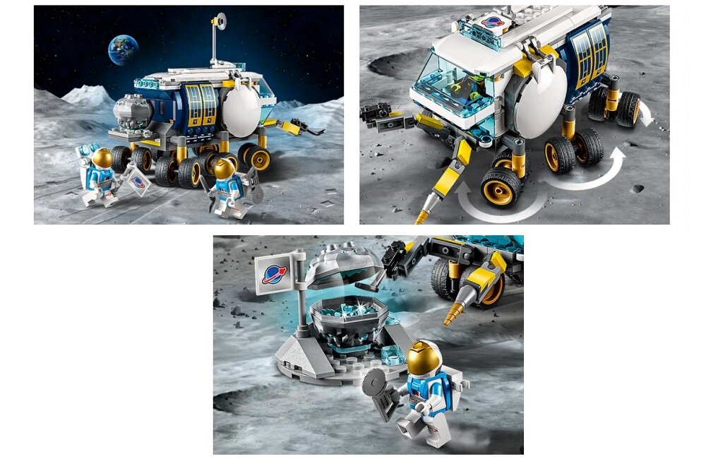 LEGO City Łazik księżycowy 60348 Witaj we wszechświecie wyobraźni