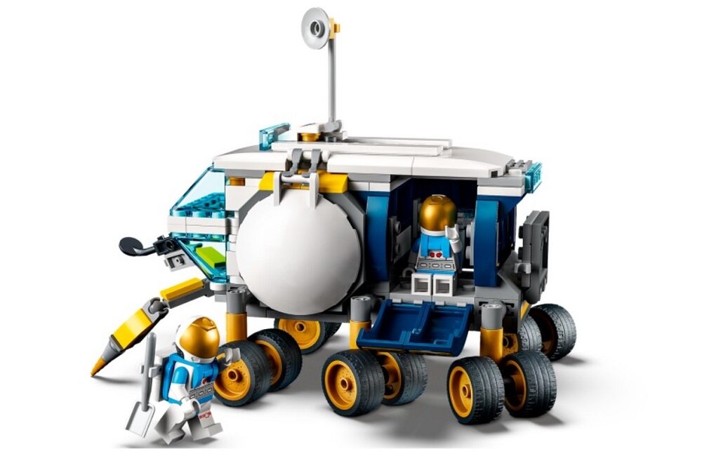 LEGO City Łazik księżycowy 60348 Zabawa napędzana wyobraźnią