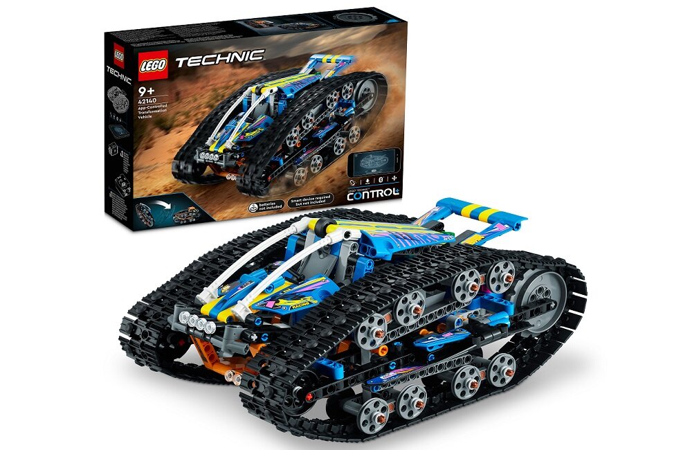 LEGO Technic Zmiennokształtny pojazd sterowany przez aplikację 42140 Od lat dla Was