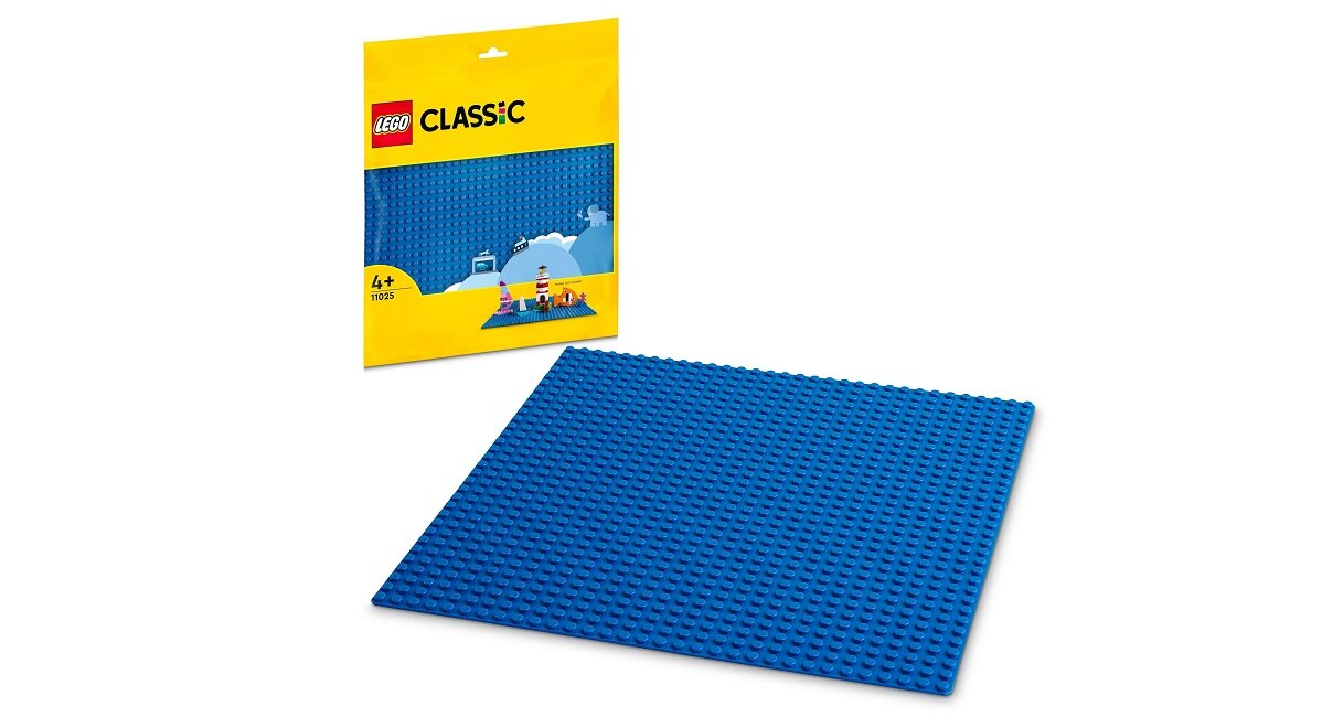 LEGO Classic Niebieska płytka konstrukcyjna Wygodne opakowanie