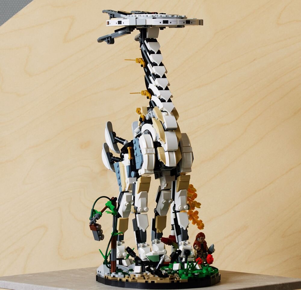 LEGO Creator Expert Horizon Forbidden West: Żyraf 76989     klocki elementy zabawa łączenie figurki akcesoria figurka zestaw 
