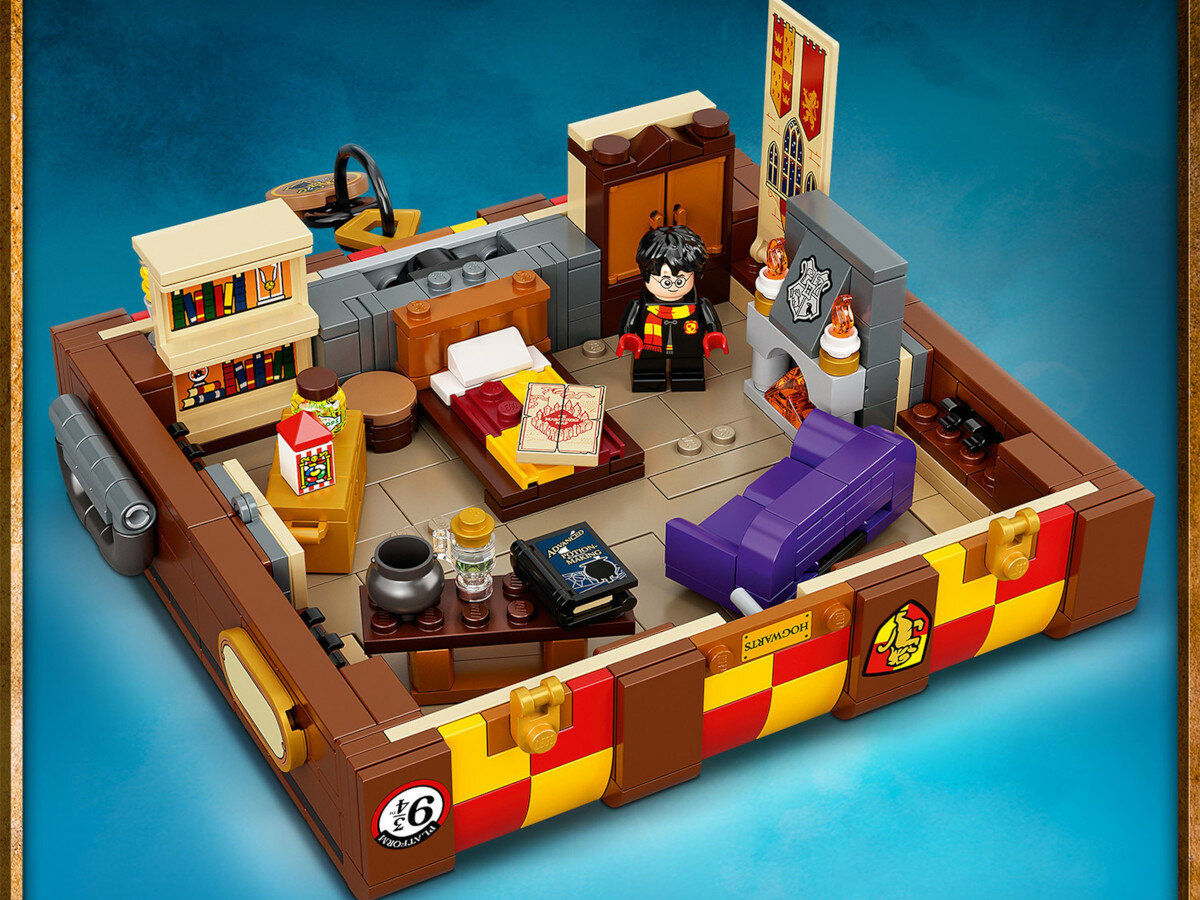 LEGO Harry Potter Magiczny kufer z Hogwartu 76399 szczegoly elementy