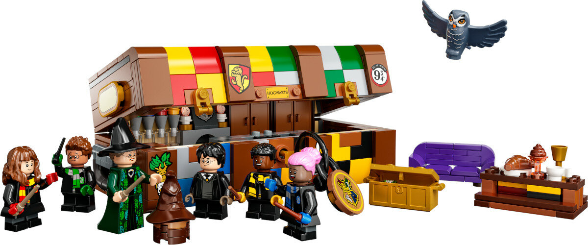 LEGO Harry Potter Magiczny kufer z Hogwartu 76399 zawartosc zestawu