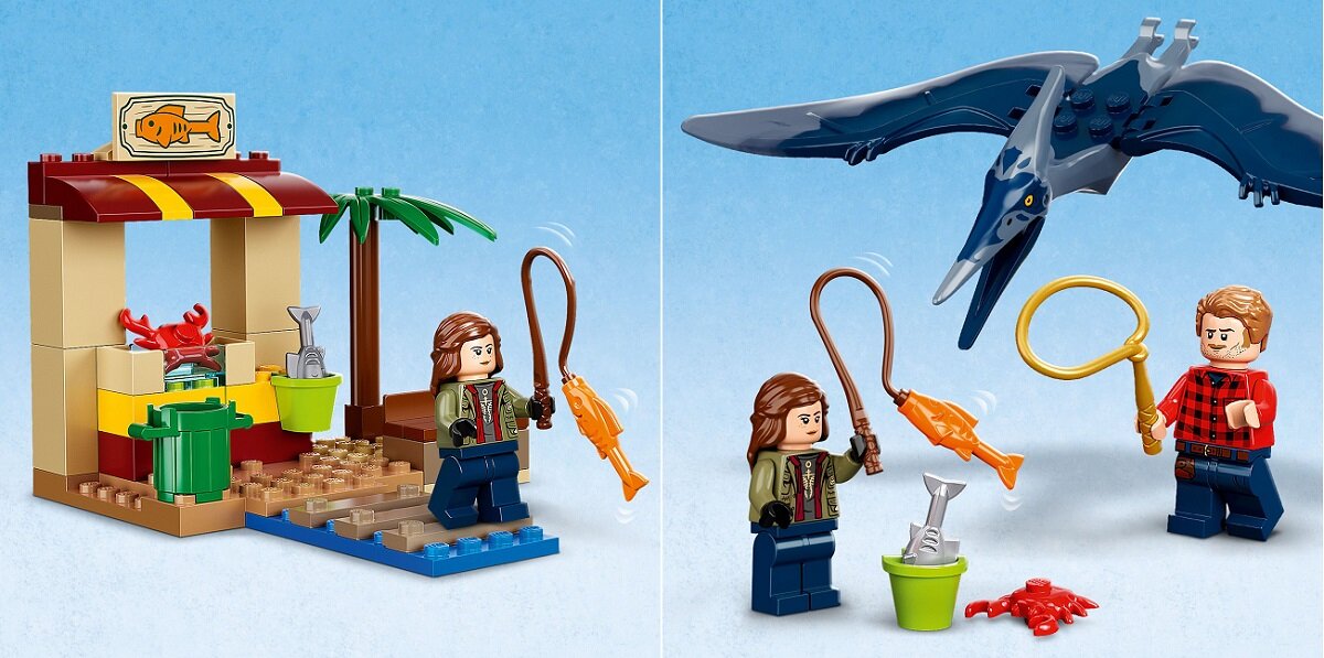 LEGO Jurassic World Pościg za pteranodonem 76943 Pomoc w rozwoju życiowych umiejętności