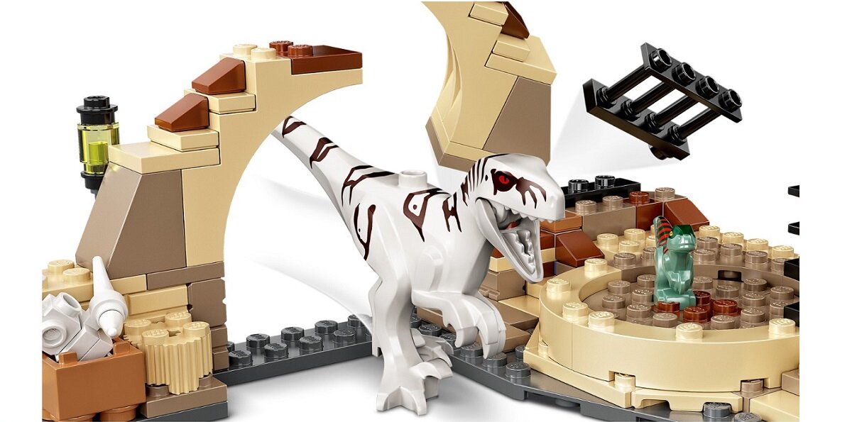LEGO Jurassic World Atrociraptor: pościg na motocyklu 76945 Wysoka jakość i bezpieczeństwo