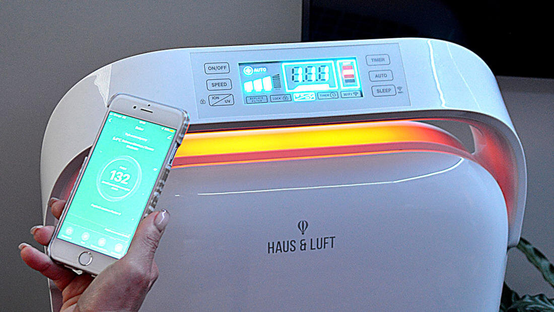 Oczyszczacz powietrza HAUS & LUFT HL-OP-20/WiFi Filtr HEPA 13