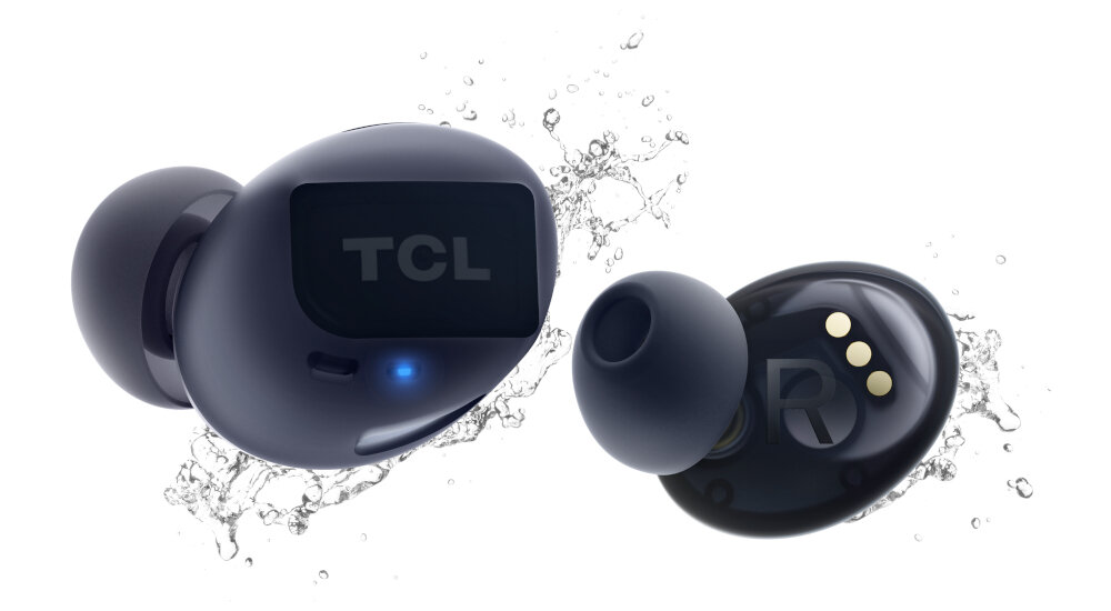 SŁUCHAWKI BLUETOOTH TCL SOCL500TWS DOKANAŁOWE design odporność woda