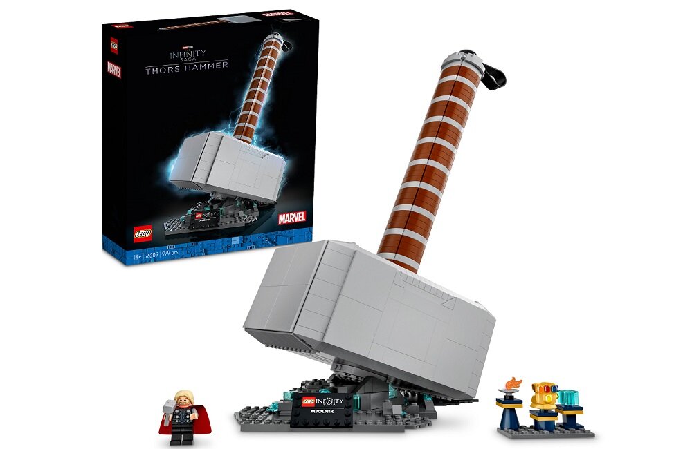 LEGO Marvel Młot Thora 76209 Od lat dla Was