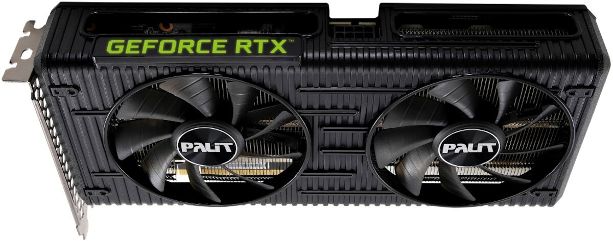 Karta graficzna PALIT GeForce RTX 3050 Dual 8GB minimalistyczny wyglad