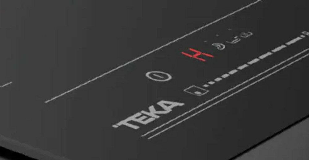 Płyta indukcyjna TEKA Maestro IZF 68700 MST wskaźnik zalegania ciepła litera H gorąca płyta ciepło resztkowe