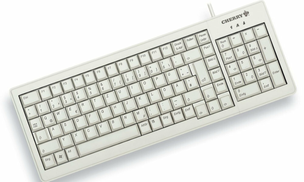 CHERRY G84-5200 Compact Biały ukos