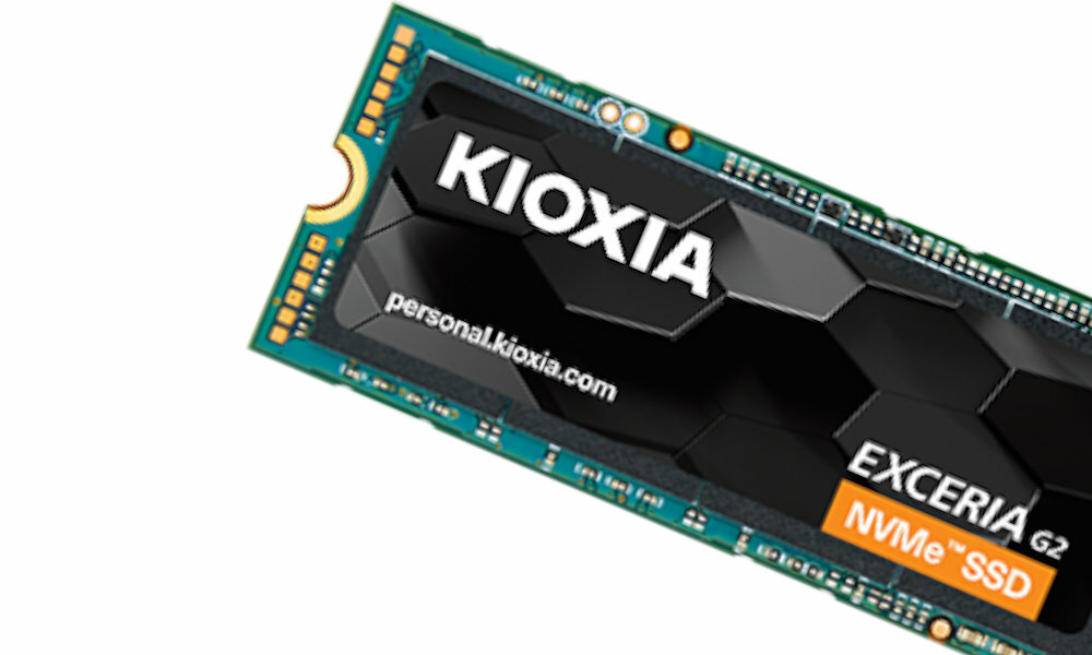 KIOXIA Exceria G2 1TB SSD logo