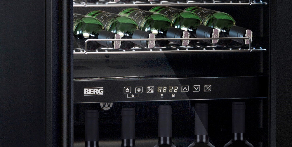 Chłodziarka do wina BERG BRGWA77D automatyczne odszranianie bez rozmrażania