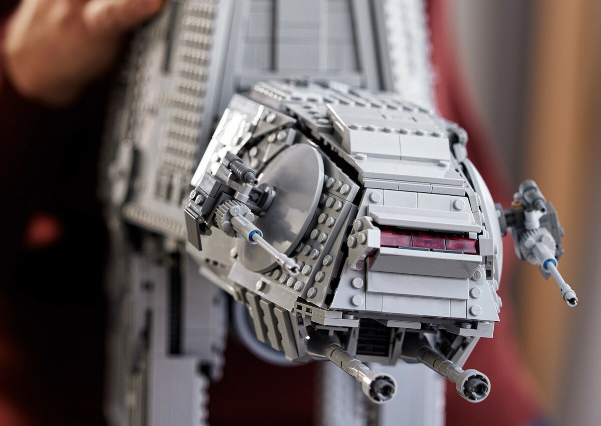 KLOCKI LEGO STAR WARS AT-AT™ 75313 elementy ruchome wymiary