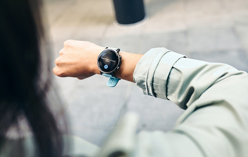 Smartwatch TICWATCH E3 ekran bateria czujniki zdrowie sport pasek ładowanie pojemność rozdzielczość łączność sterowanie krew puls rozmowy smartfon aplikacja 