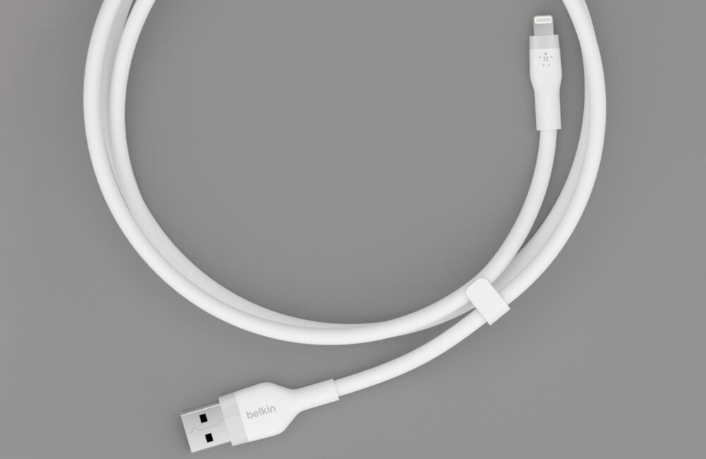 Kabel USB - Lightning BELKIN Silicone przewód kabel gadżet apple lightning usb-a