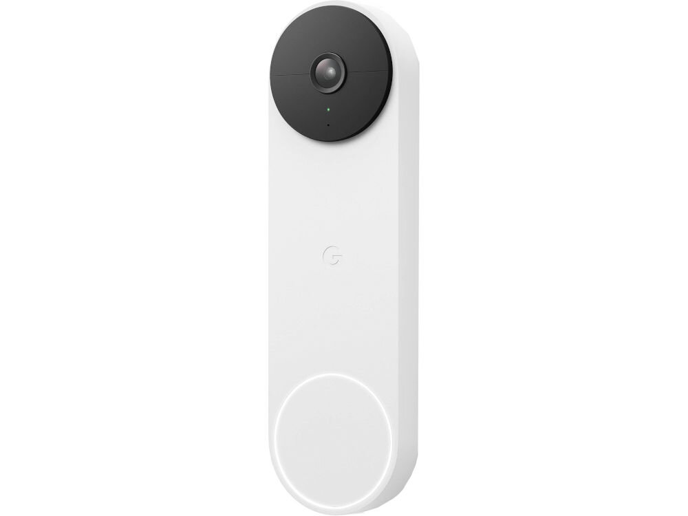 Wideodomofon GOOGLE Nest Doorbell Snow GA01318-US Wi-Fi/Bluetooth elementy zestaw