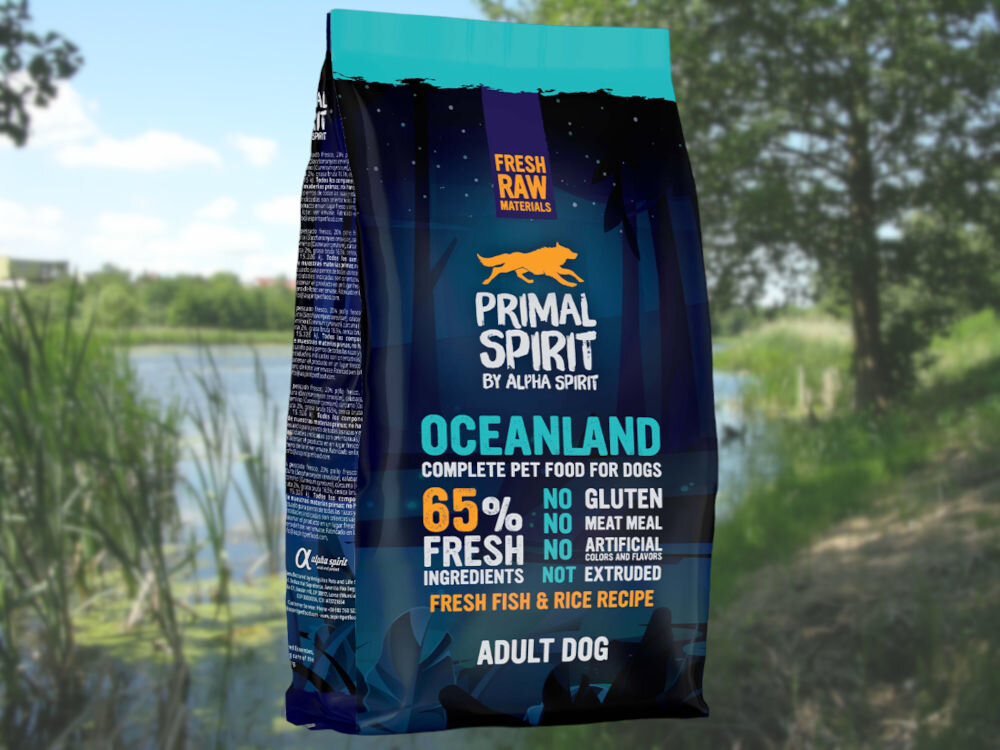 Karma dla psa PRIMAL SPIRIT Oceanland 1 kg naturalne składniki