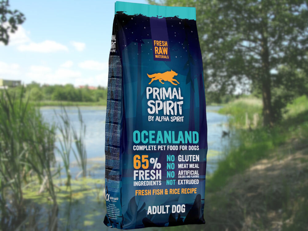 Karma dla psa PRIMAL SPIRIT Oceanland 12 kg naturalne składniki