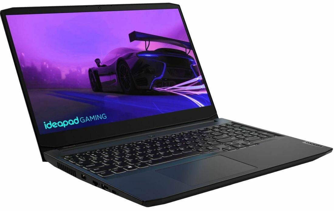 Laptop LENOVO IdeaPad Gaming 3 - wygląd ogólny procesor Intel Core i 5 Nvidia GeForce GTX 1650