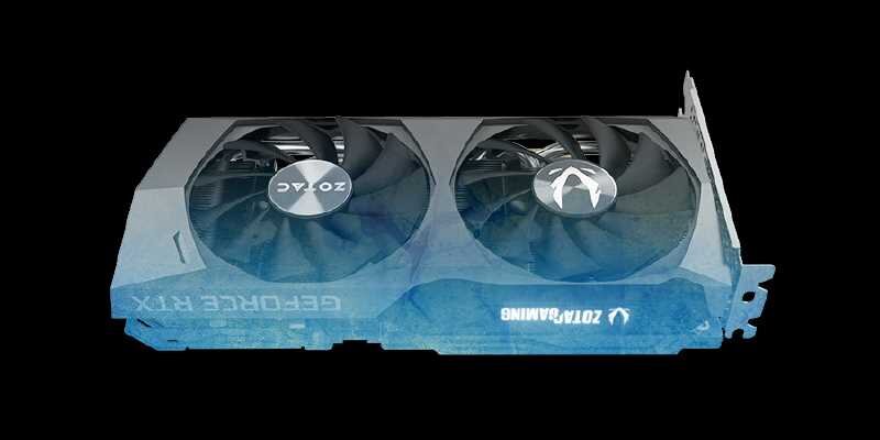 Karta graficzna ZOTAC Gaming GeForce RTX 3070 Gaming Twin Edge 8GB - system chłodzenia